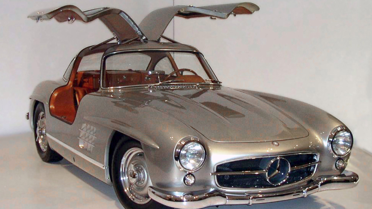 1955 Mercedes-Benz 300SL Gullwing Coupe 34 right