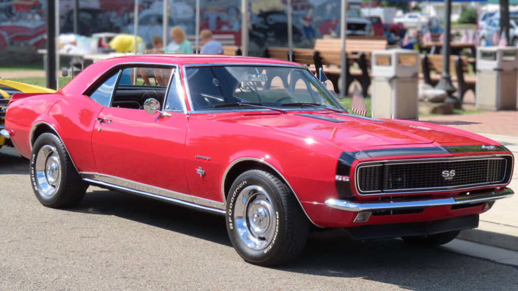1967 Chevrolet Camaro SS 350 Sport Coupe photographed in 2024