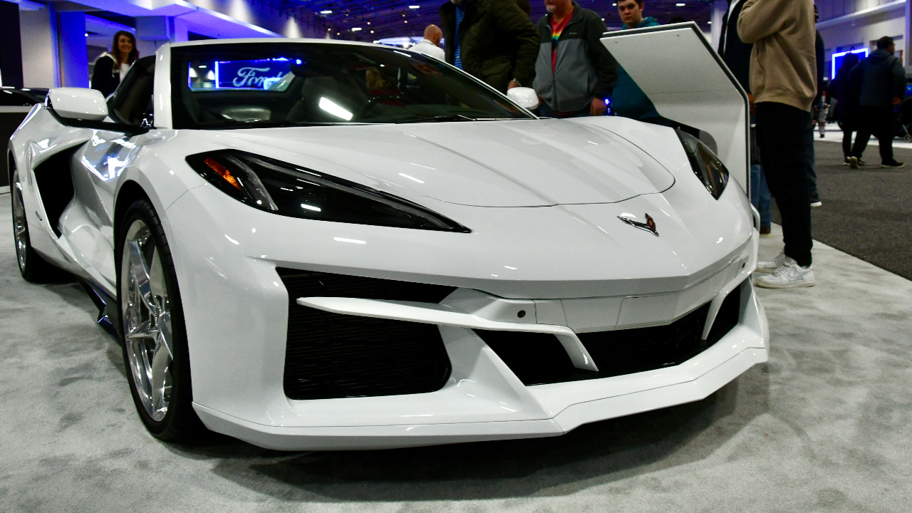 2024 Chevrolet Corvette E-Ray 3LZ Convertible at a demo