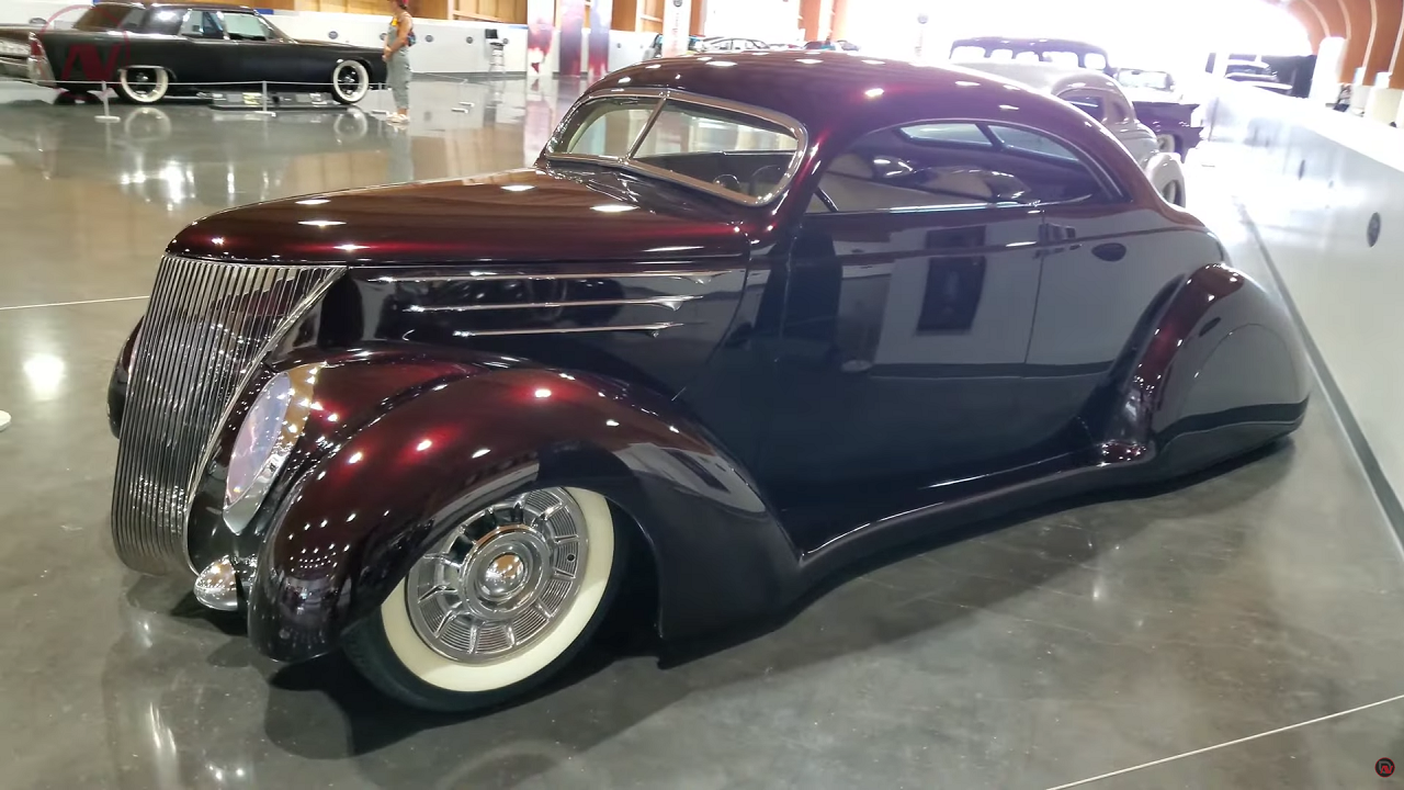 James Hetfield's Crimson Ghost custom car