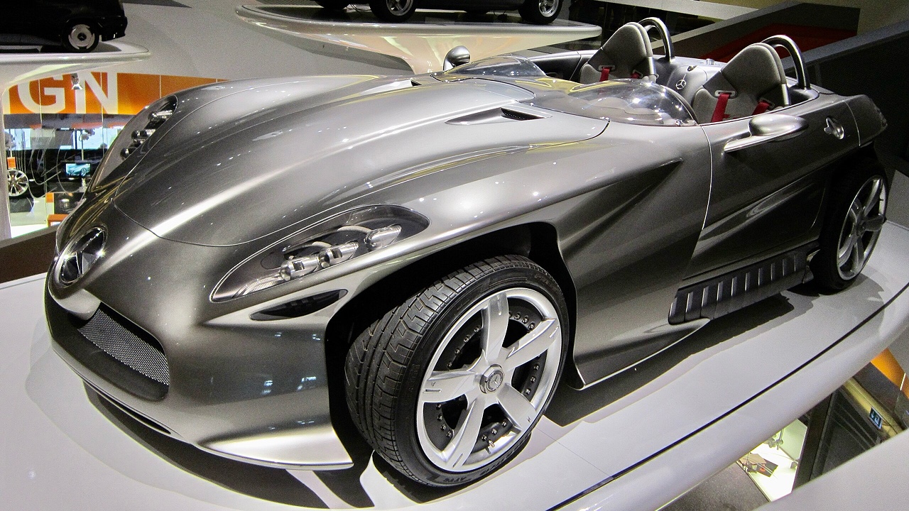 A Mercedes-Benz SLR McLaren Stirling Moss
