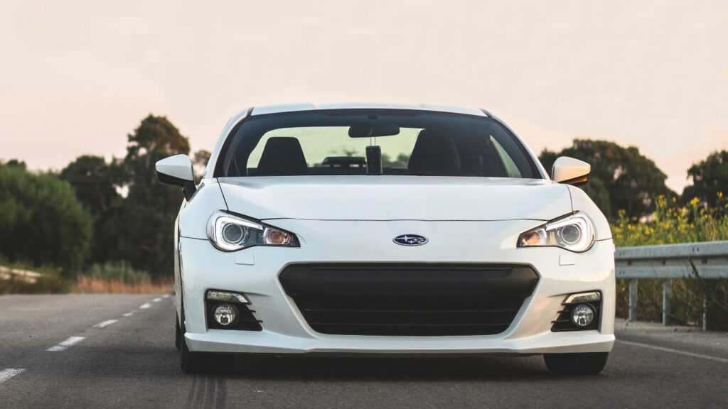 Subaru BRZ at Palmachim Beach, Israel.