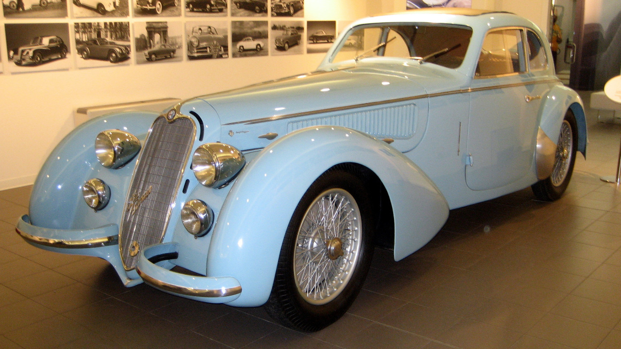 1938 Alfa Romeo 8C 2900 B Lungo with Carrozzeria Touring Superleggera body