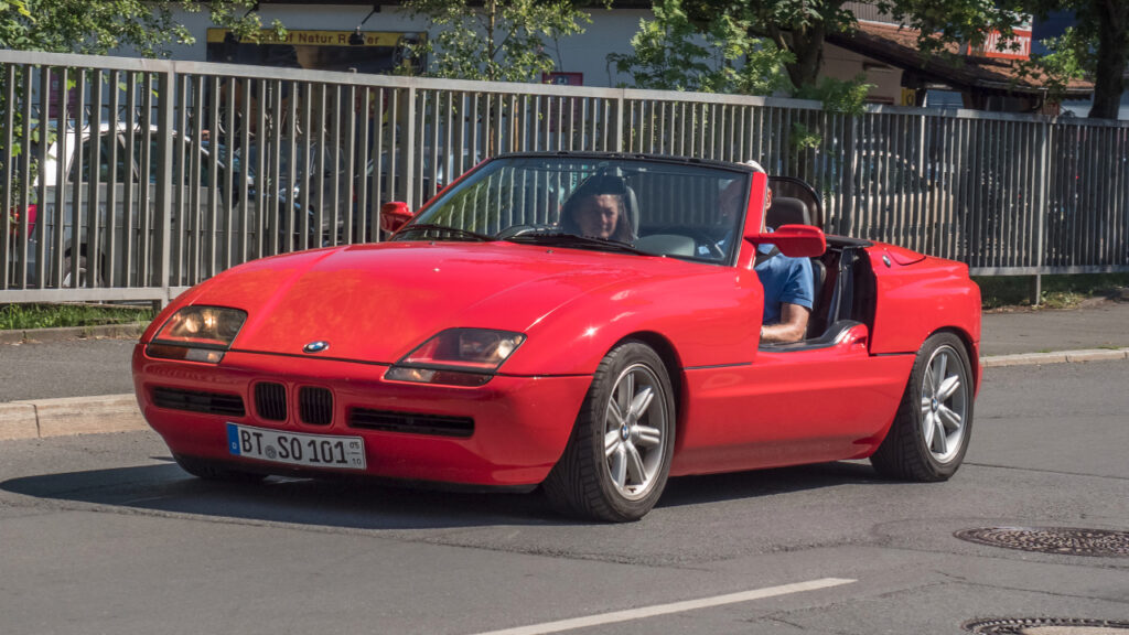 BMW Z1 at the oldtimer meeting in Kulmbach