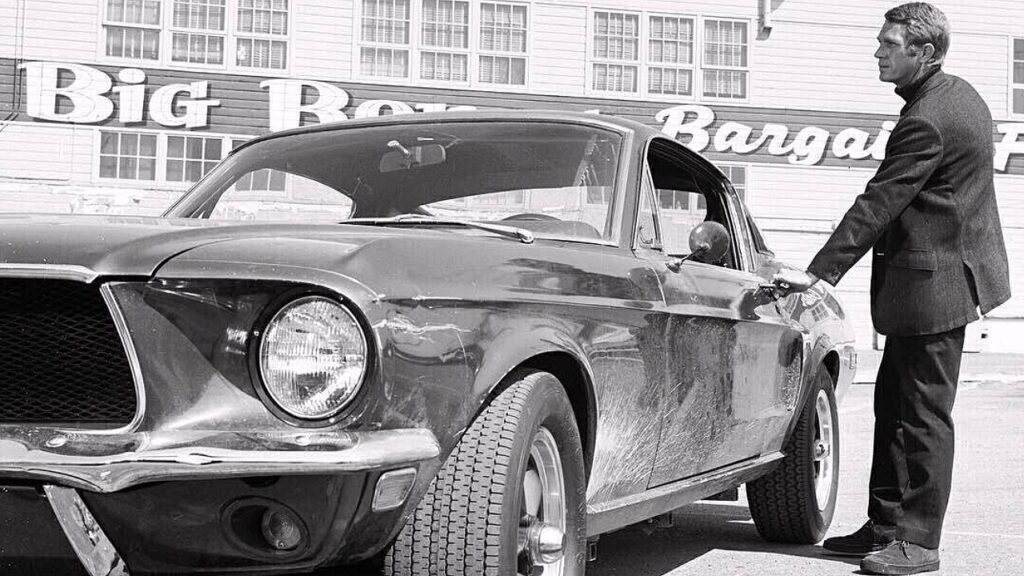 Steve McQueen in Bullitt (1968)