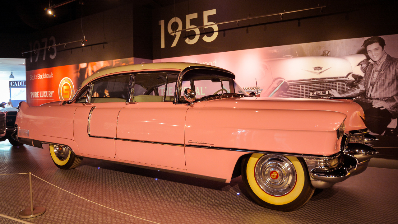 Elvis Presley's 1955 Pink Cadillac, Memphis, TN.