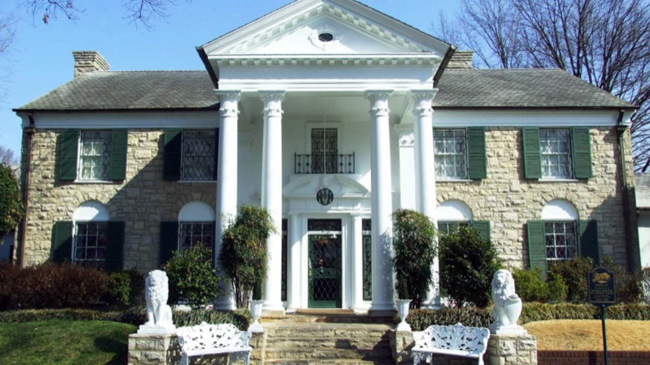Graceland, the home of Elvis Presley
