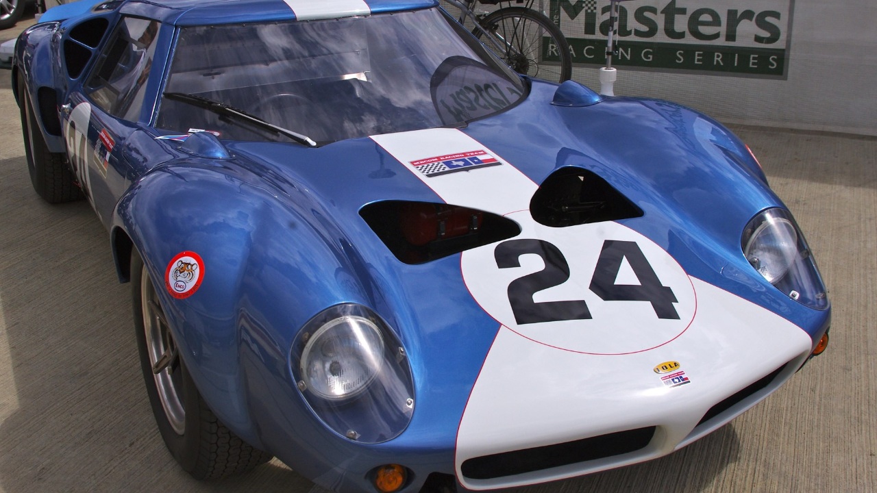 Lola Mk6 GT at Silverstone Classic 2011