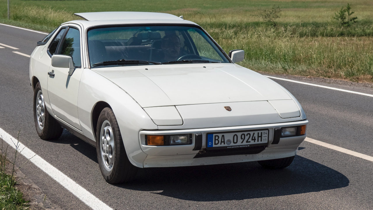 Porsche 924 at the Oldtimer Meeting Ebern
