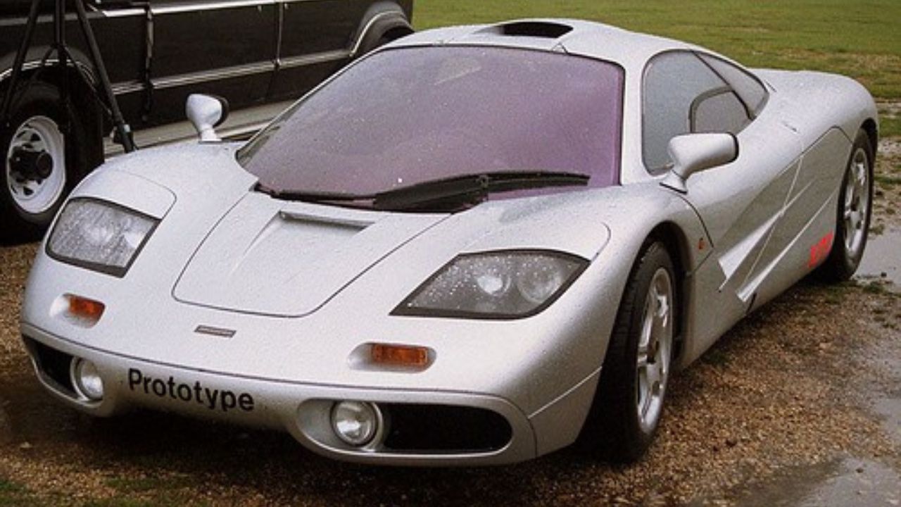 Mclaren F1`s testing at Goodwood Circuit - 20 May 1993