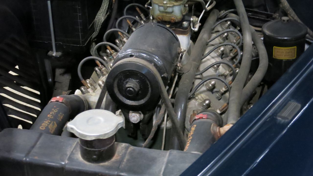 1941 Lincoln Zephyr V12 engine
