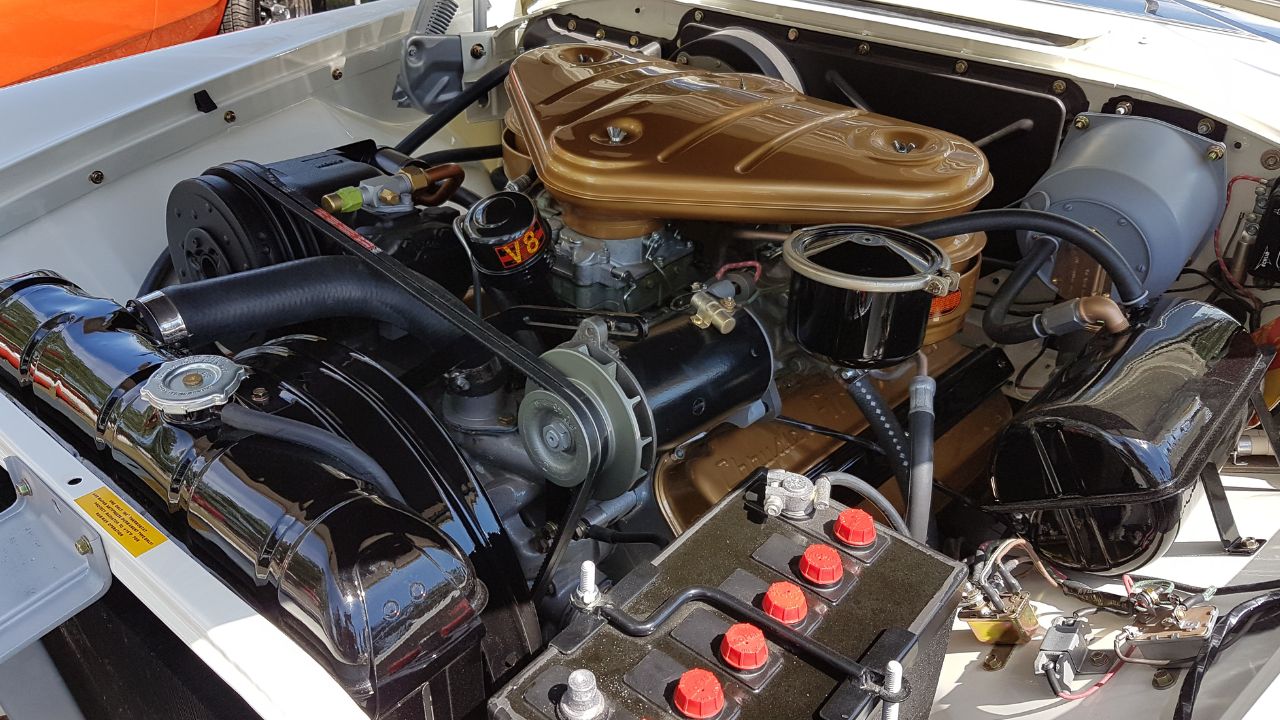 1956 Chrysler 300B engine