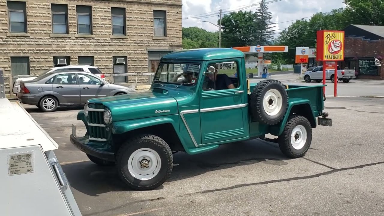 1960 Willys Jeep 4 Wheel Drive Pickup Truck