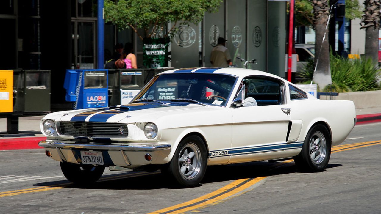 1965 Ford Mustang GT350 - white - fvl