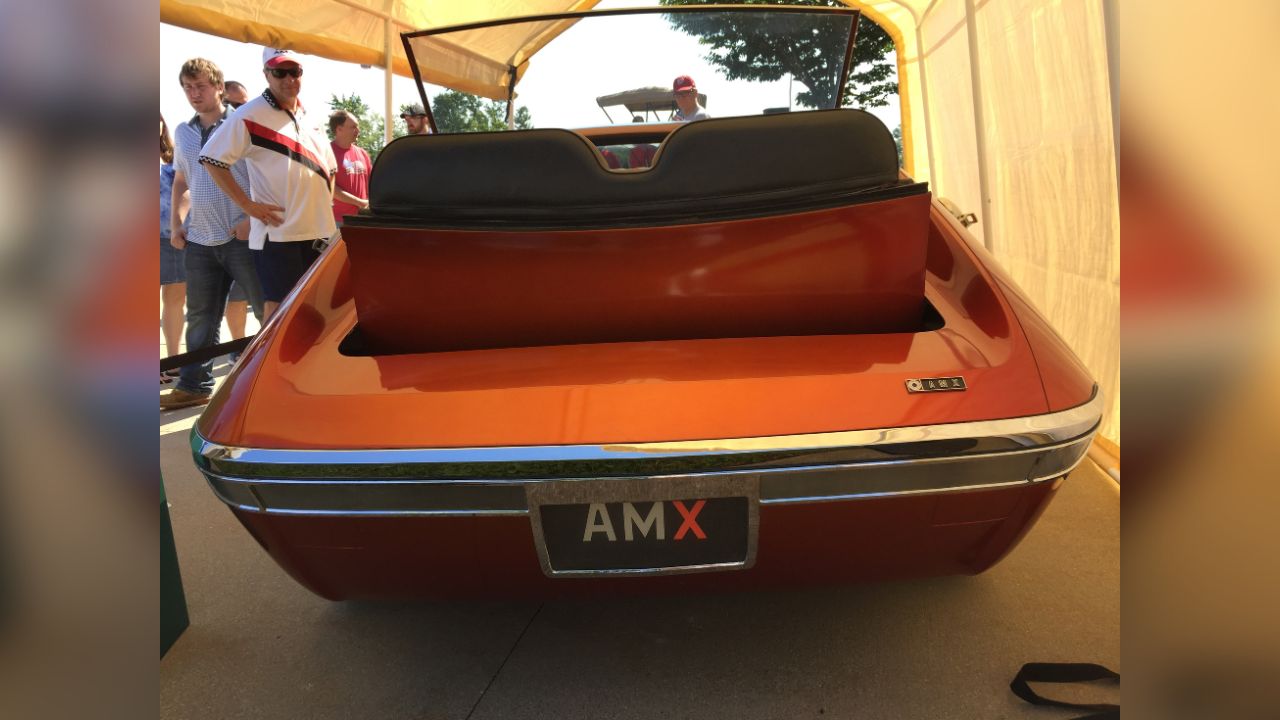 1966 AMC AMX Prototype SAE conference “Ramble Seat” at 2015 AMO show 11of20