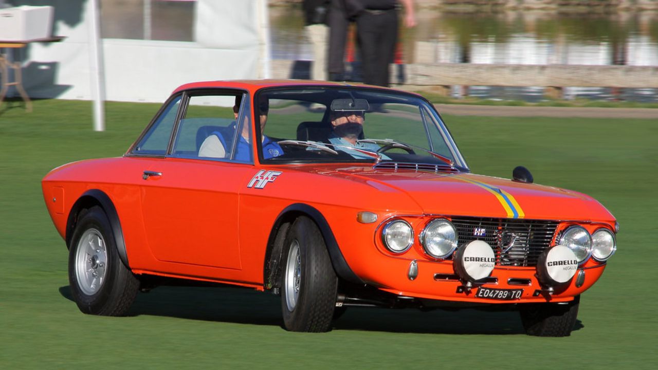 1966 Lancia Fulvia HF - orange - fvr