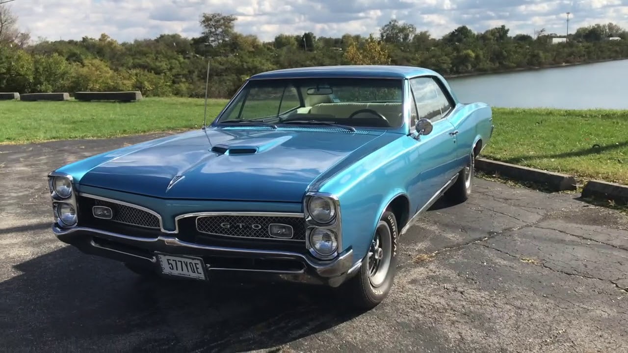 1967 Pontiac GTO 400 TRI POWER 4 SPEED