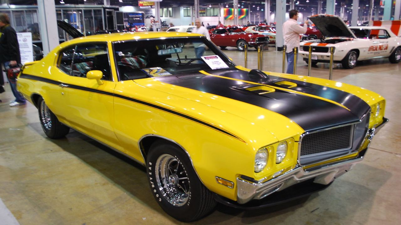 1970 Saturn Yellow Buick GSX Stage 1, 455 c.i.