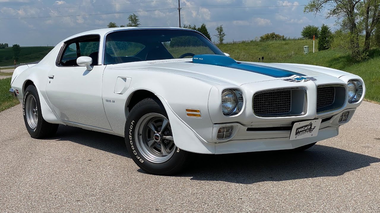 1971 Pontiac Trans Am Numbers Matching 455 HO Stock