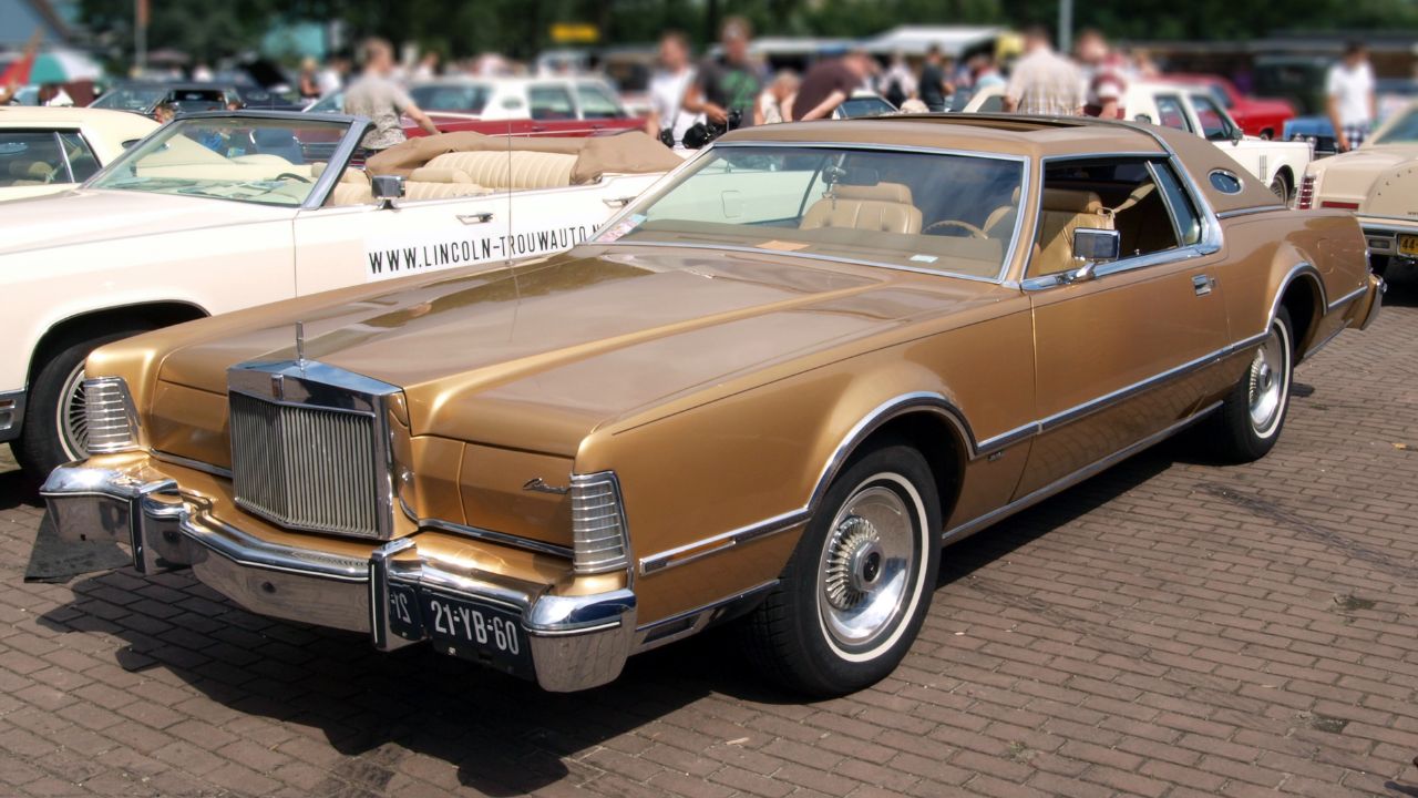 1975 Lincoln Continental Mark IV, Dutch licence registration 21-YB-60 p1