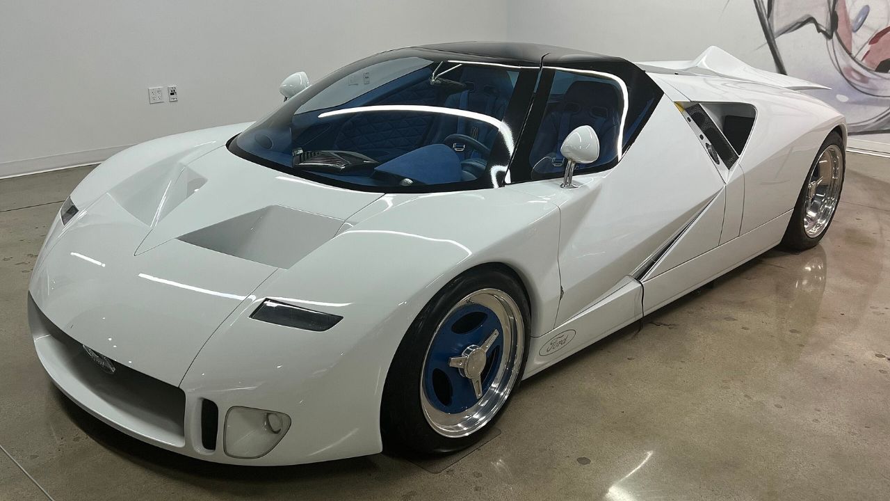 A 1995 Ford GT90 in the Petersen Automotive Museum
