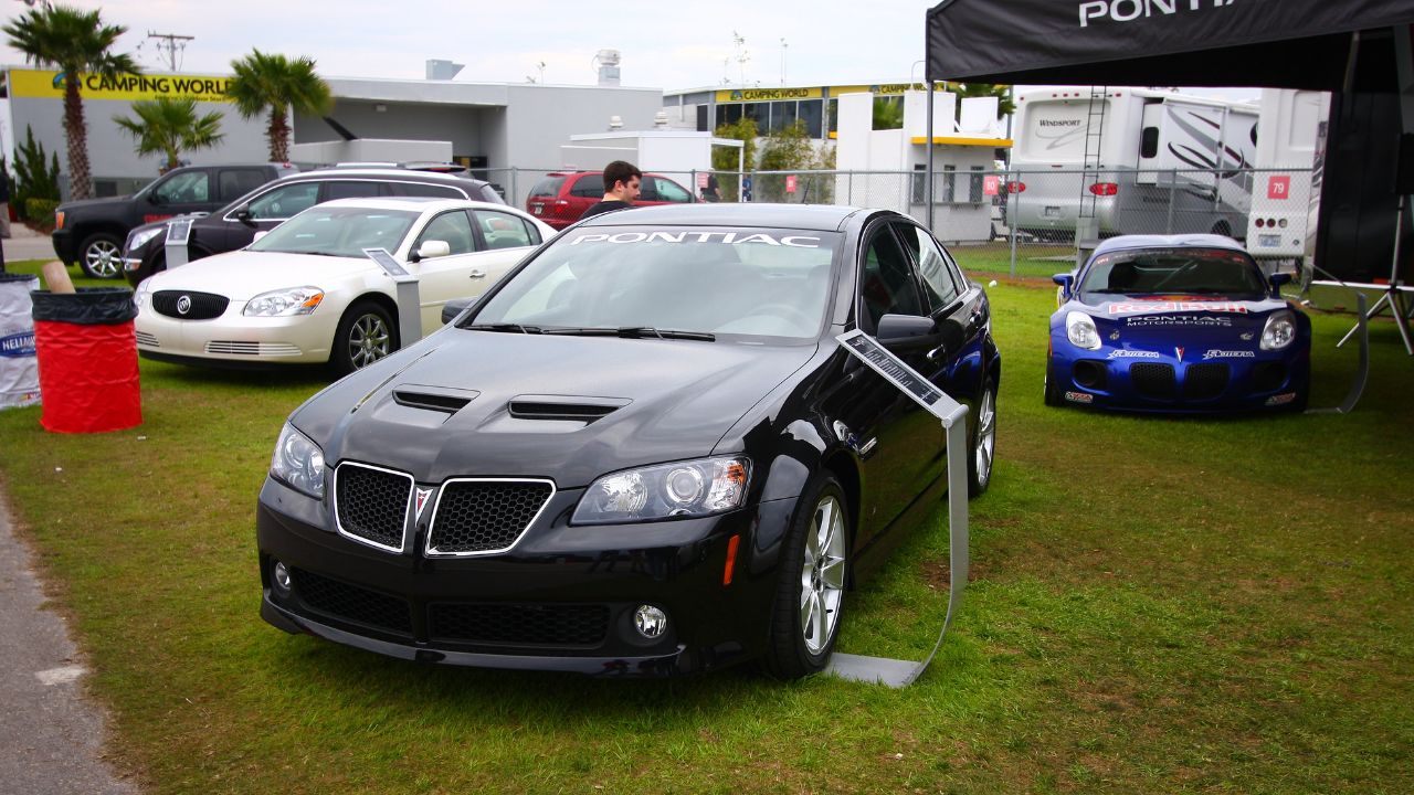 2008 Pontiac G8, photographed at the Rolex Daytona 24