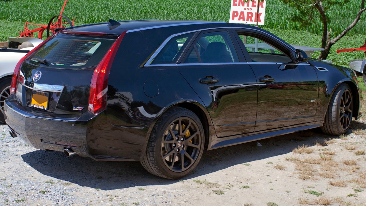 2012 Cadillac CTS-V Wagon black