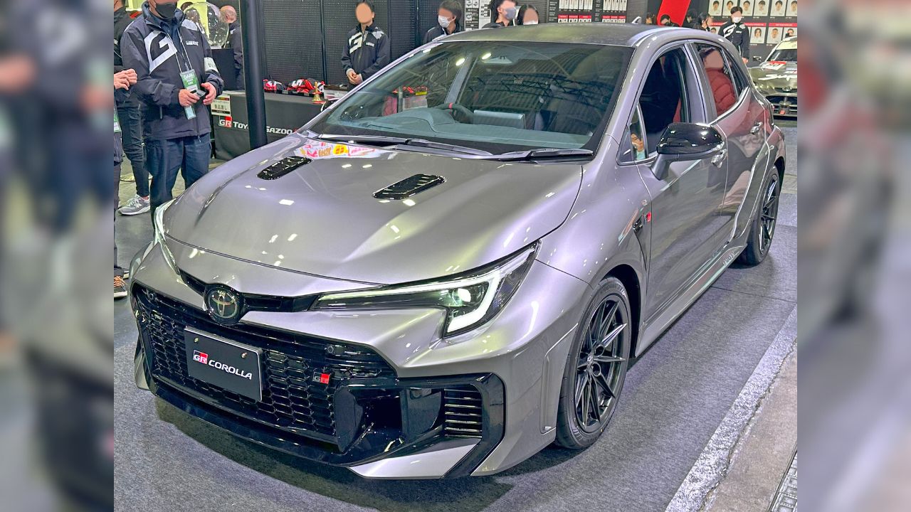 Osaka Auto Messe 2025 (9) - Toyota GR COROLLA RZ GR-DAT (4BA-GZEA14H-BHZRZ)