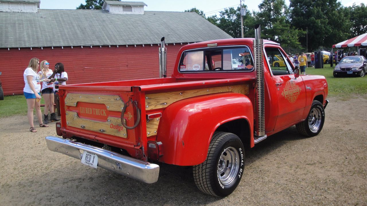 Vintage Dodge trucks that still haul