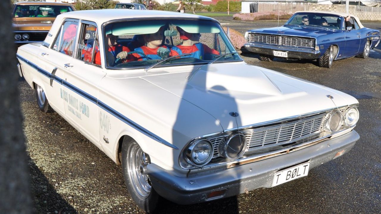 9.a. 1964 Ford Fairlane 'Thunderbolt' Sedan