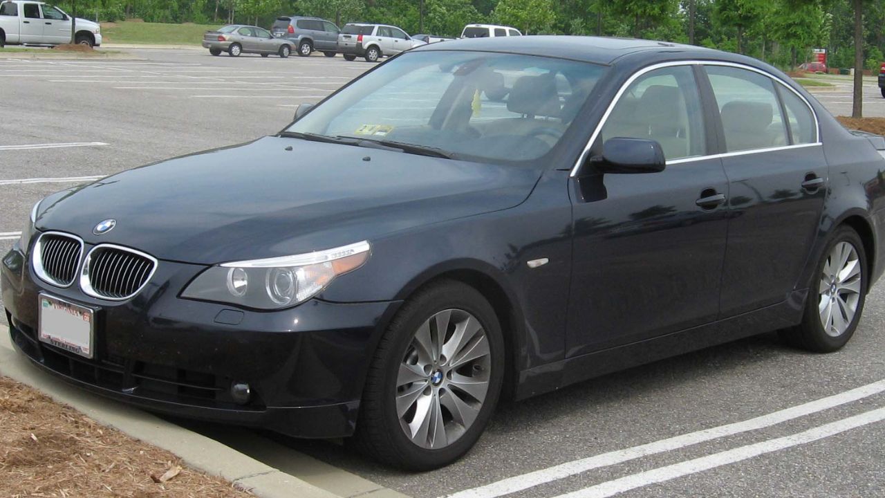 2004-2006 BMW 545i photographed in USA