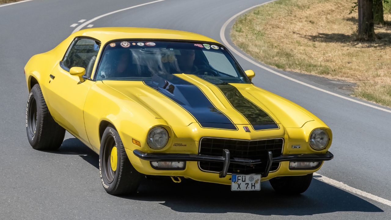 1971 Chevrolet Camaro at the Oldtimer Meeting 2022 in Kulmbach
