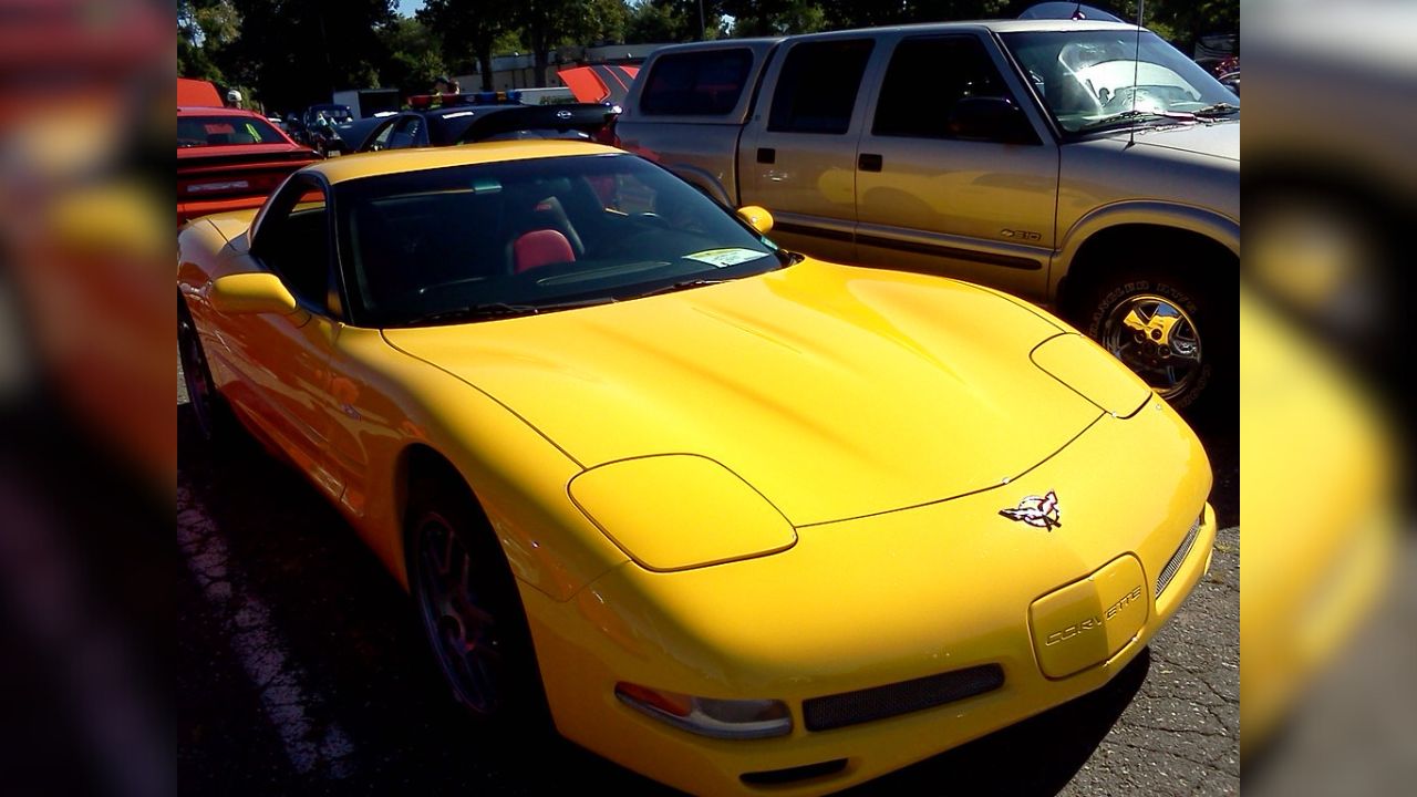 Chevrolet Corvette Z06 (C5); Yellow