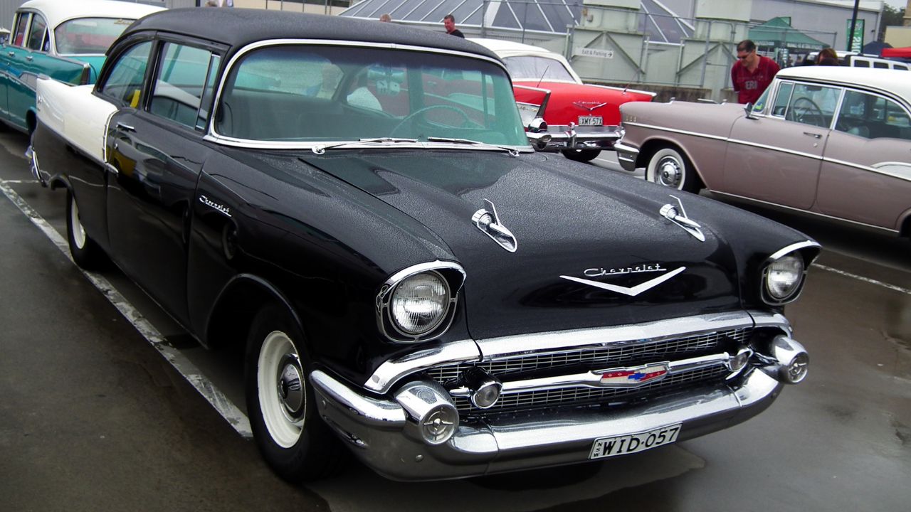 Chevy’s 1957 Black Widow broke all the rules