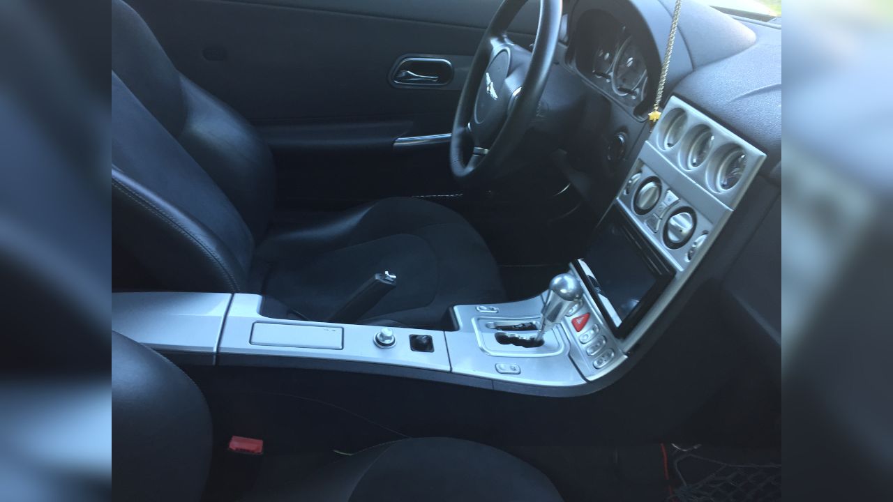 Chrysler Crossfire SRT-6 fastback coupe finished in black