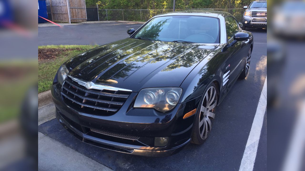 Chrysler Crossfire SRT-6 fastback coupe finished in black
