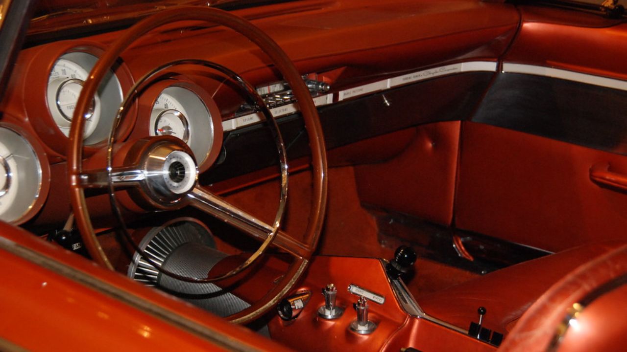 Chrysler Turbine Car dashboard -- Walter P Chrysler Museum 10-23-2010 108 N