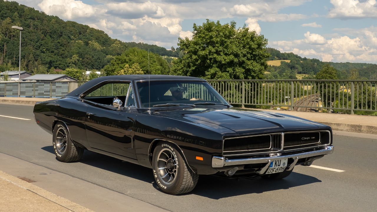 1969 Dodge Charger at the Oldtimer Meeting 2022 in Kulmbach