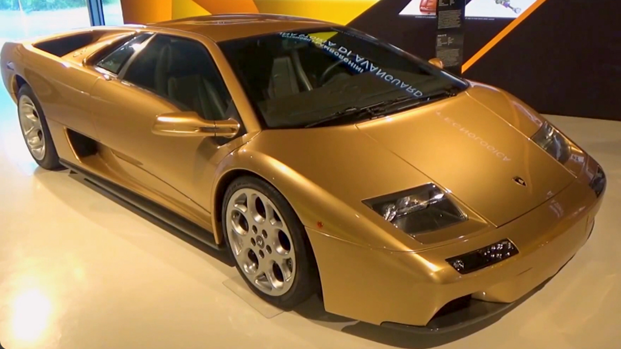 Lamborghini Diablo Oro Elios 1280 x 720