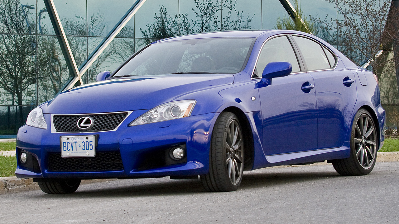Lexus IS F: when luxury met V8 brutality