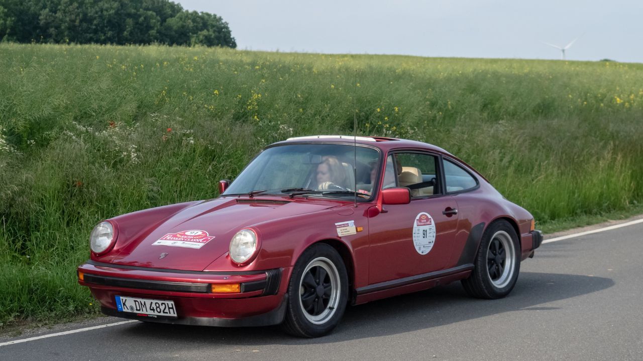 Porsche 911 SC 3.0 Coupe at the Sachs Franken Classic 2018 Rally, Stage 