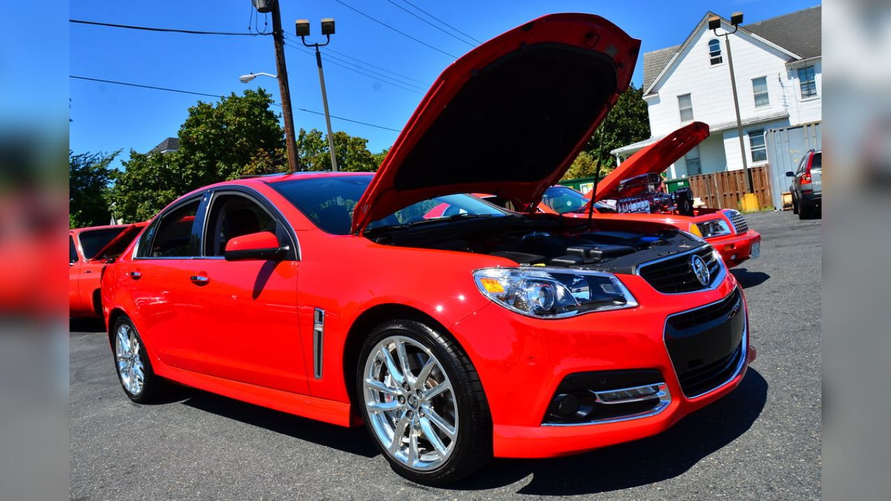 Solid Red 2015 Chevy SS