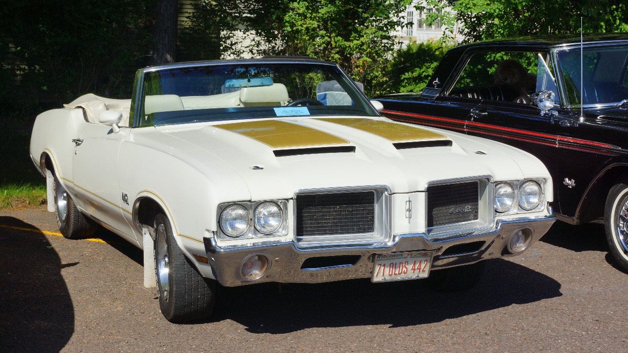 1971 Oldsmobile 442 Convertible (35182526953)