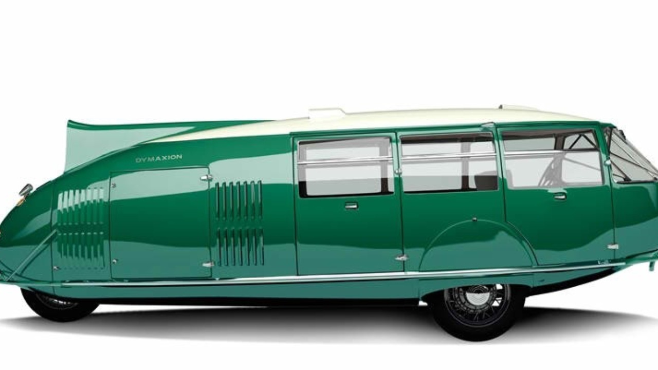 How Buckminster Fuller’s 1933 Dymaxion car steered with a single rear wheel