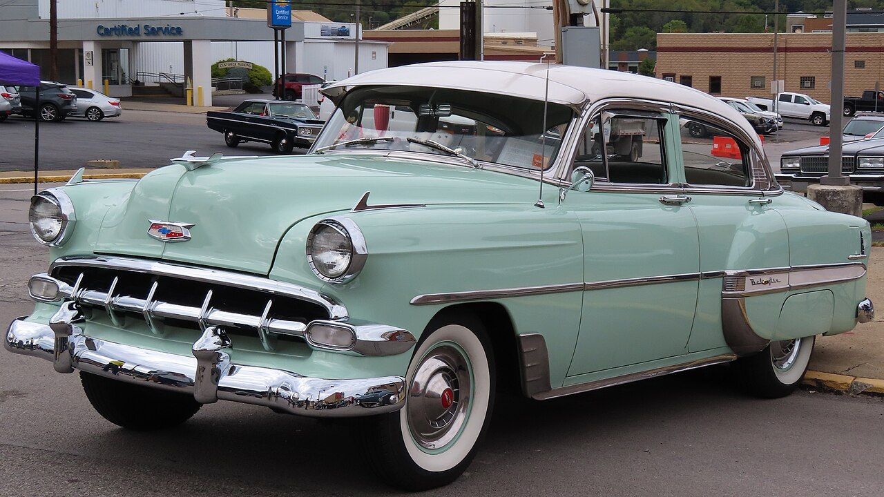 1954 Chevrolet Bel Air 4-Door Sedan, front left