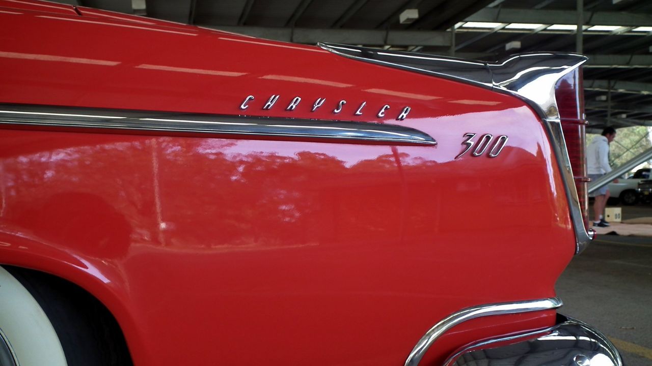 1955 Chrysler C-300 Close up