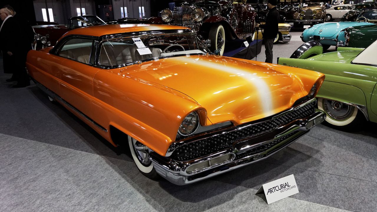 1956 Lincoln Premiere Dreamsicle Hot rod