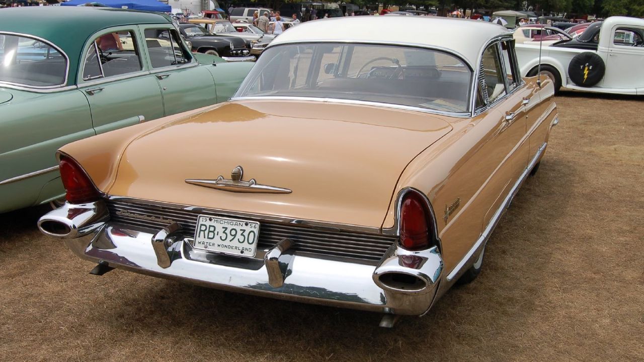 1956 Lincoln Premiere Rear