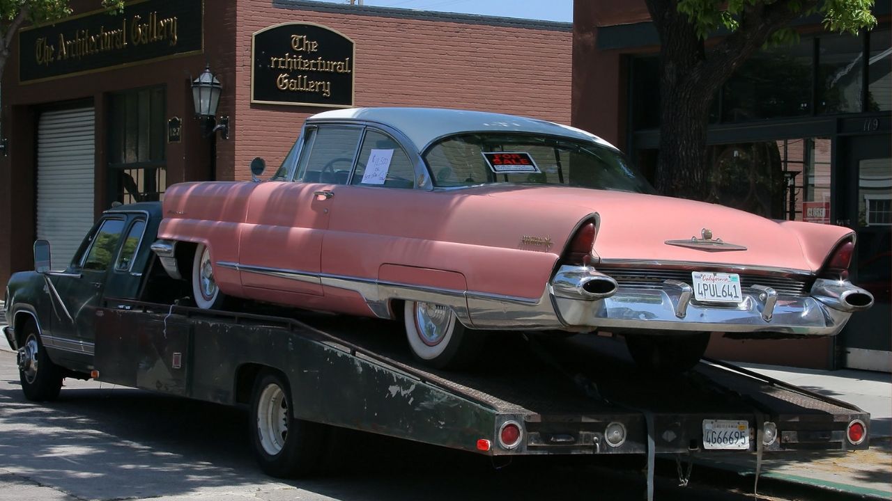 1956 Lincoln Premiere Side View