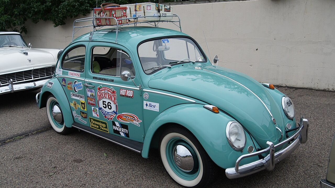 62 Volkswagen Beetle roof rack